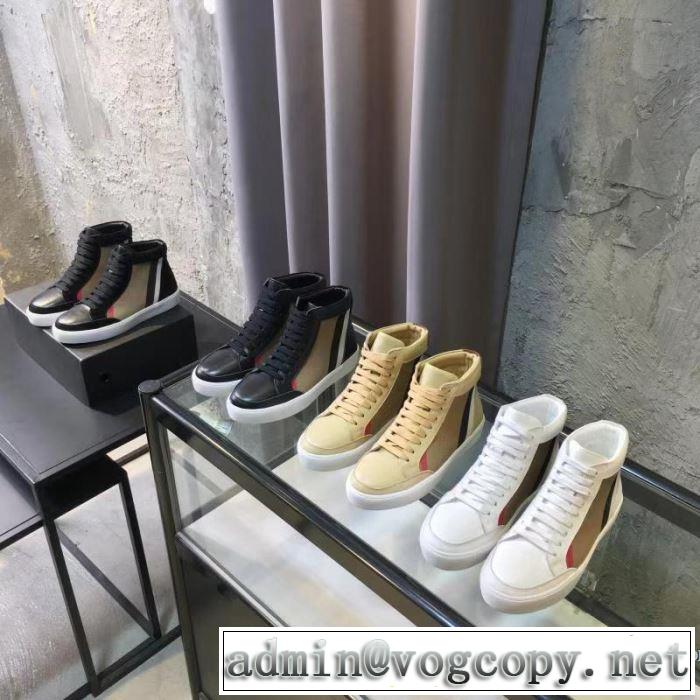 3色可選 レザーブーツ 今シーズン注目のアイテム バーバリー 秋こそ楽しめるアイテム BURBERRY  2019秋断然ブランド推し