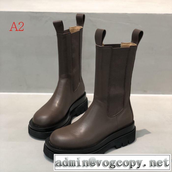 3色可選 レザーブーツ 2019トレンドファッション新品 ボッテガ ヴェネタ BOTTEGA VENETA  更にトレンドが急上昇中