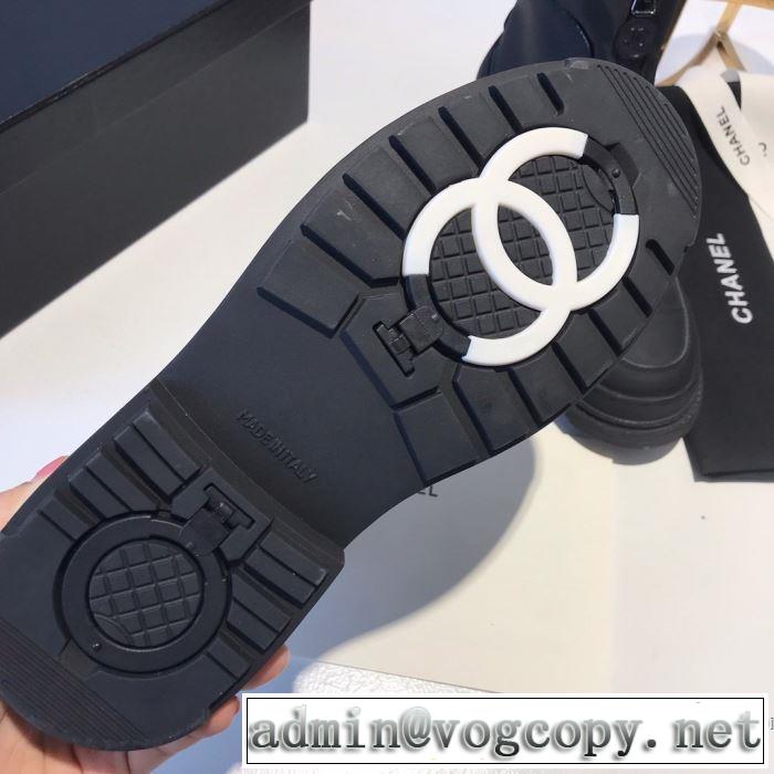 優しいのに存在感 2色可選 CH2020秋冬流行ファション   CH  毎日はちょっとイイ秋冬新品 レザーブーツ