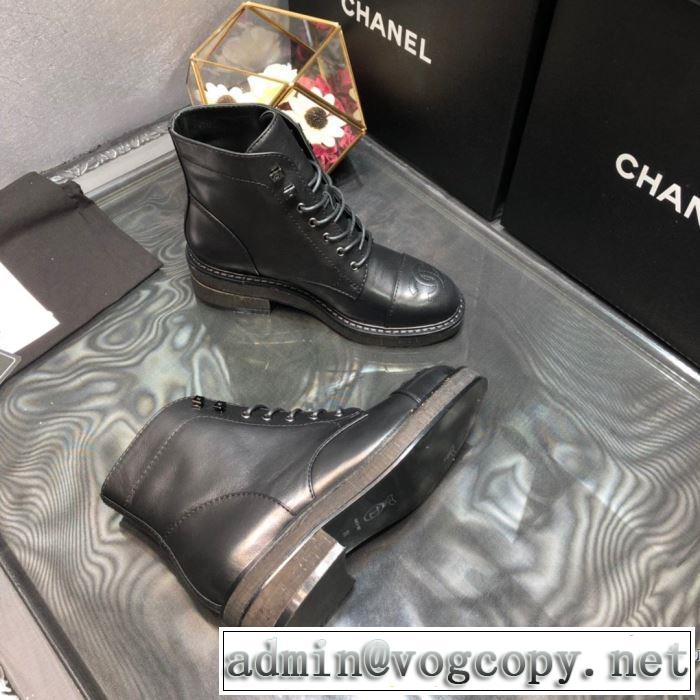 最新作おすすめしたい秋冬多色可選  CH CH 2019?2020秋冬流行色紹介 レザーブーツ 寒い季節トレンド上品