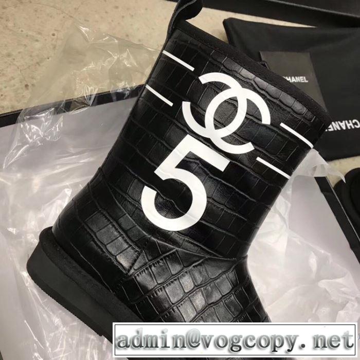2019秋のファッショントレンドはこれ2色可選  レザーブーツ 秋冬もちろん主役級 CH CH 秋ファションのトレンド