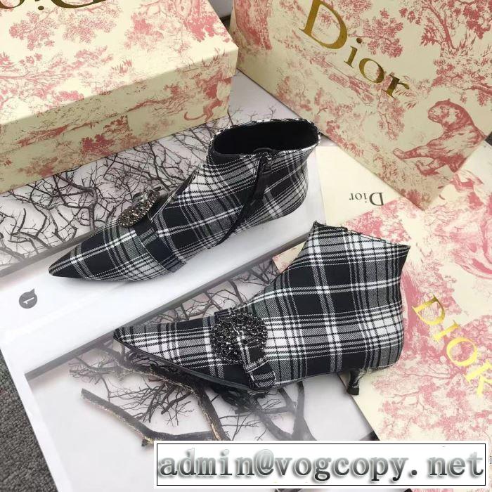 ディオール今季トレンド新作はこれ  2色可選 DIOR 秋冬に大注目のカラー レザーブーツ 速報！2019年秋ファッショントレンド