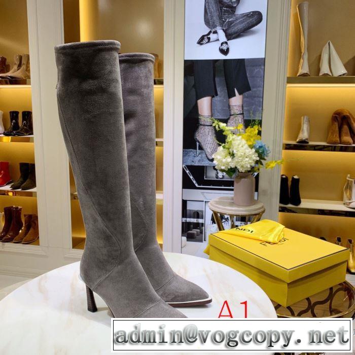 2019トレンド秋冬おすすめ安い レザーブーツ 多色可選 秋冬にお世話になる定番 フェンディ FENDI 優しいのに存在感