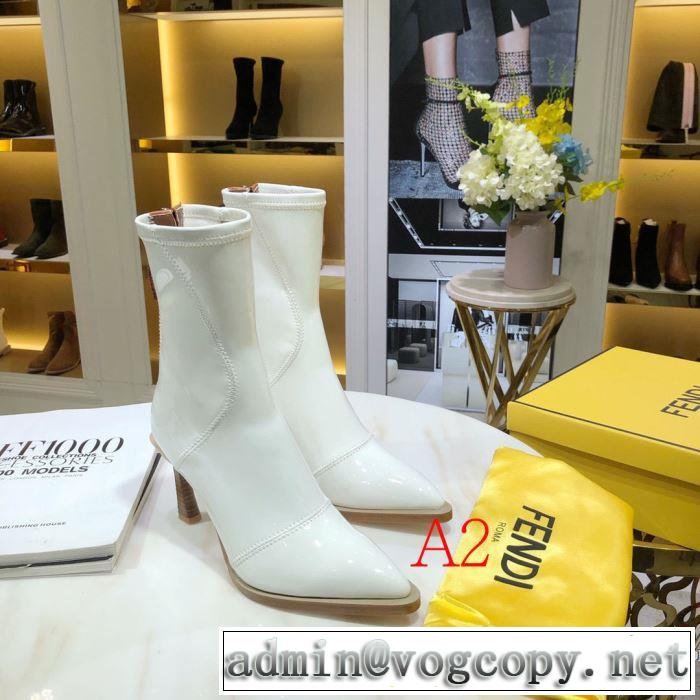 最高にCOOL秋冬新作 フェンディ多色可選  FENDI 2020秋冬流行ファション  レザーブーツ  シンプルに着こなしたい