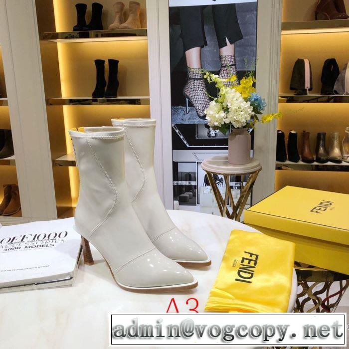最高にCOOL秋冬新作 フェンディ多色可選  FENDI 2020秋冬流行ファション  レザーブーツ  シンプルに着こなしたい