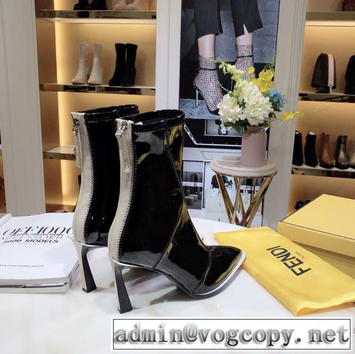 最高にCOOL秋冬新作 フェンディ多色可選  FENDI 2020秋冬流行ファション  レザーブーツ  シンプルに着こなしたい