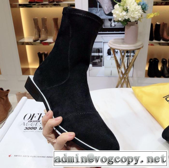多色可選 最速2019秋冬トレンドブランド レザーブーツ 今年らしい新しい人気色 フェンディ FENDI 現在流行中のおすすめ人気