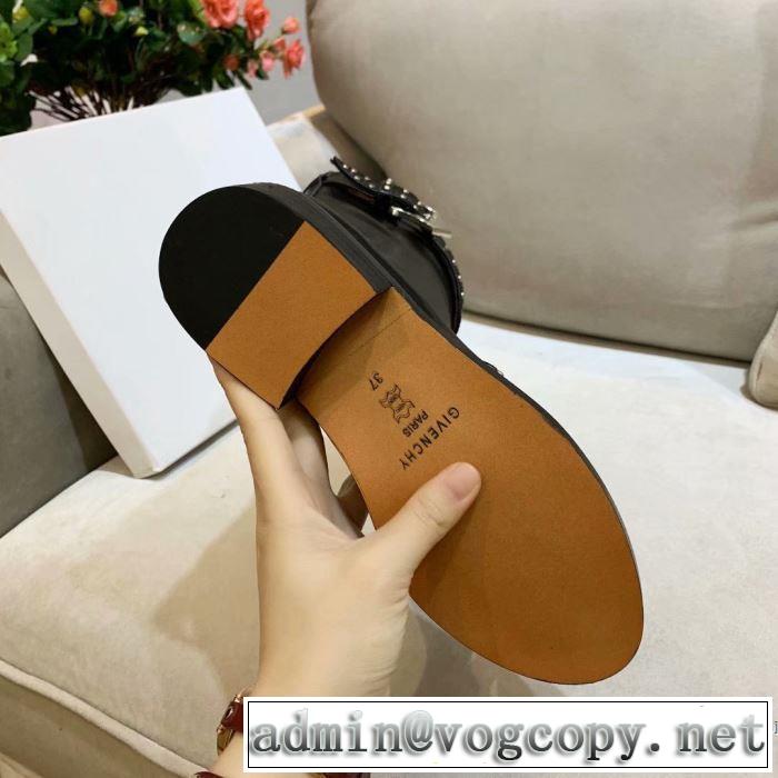 2色可選 【2019秋冬】今きてる最先端ブランド ジバンシー GIVENCHY秋トレンドの新定番  レザーブーツ 現在流行中のおすすめ人気