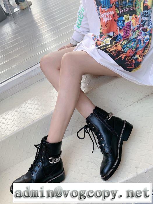 オシャレスタイルが今年流 ジバンシー 2019-20秋冬取り入れやすい GIVENCHY レザーブーツ おしゃれ感度が高い秋冬トレンド