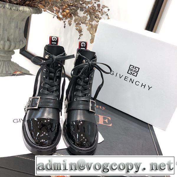 レザーブーツ 今年の秋冬のトレンド激安セール ジバンシー  秋冬流行りファションGIVENCHY  2019-2020秋冬流行色紹介