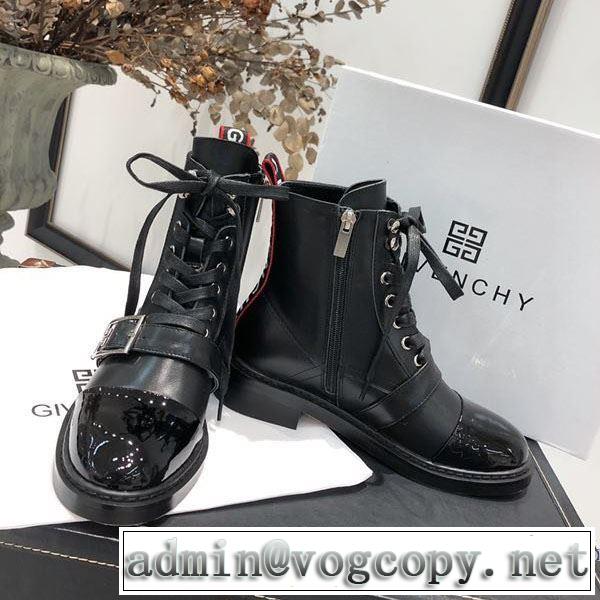 レザーブーツ 今年の秋冬のトレンド激安セール ジバンシー  秋冬流行りファションGIVENCHY  2019-2020秋冬流行色紹介