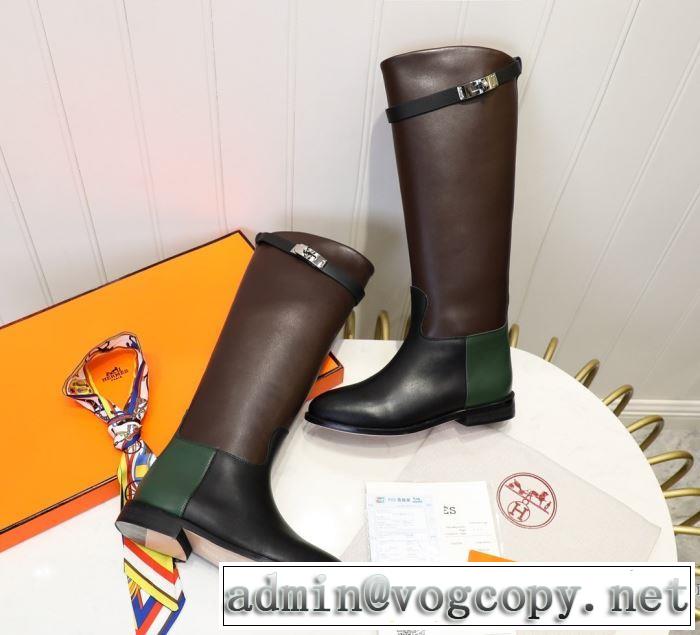 今季トレンド新作はこれ レザーブーツ 秋冬に大注目のカラー エルメス HERMES 速報！2019年秋ファッショントレンド