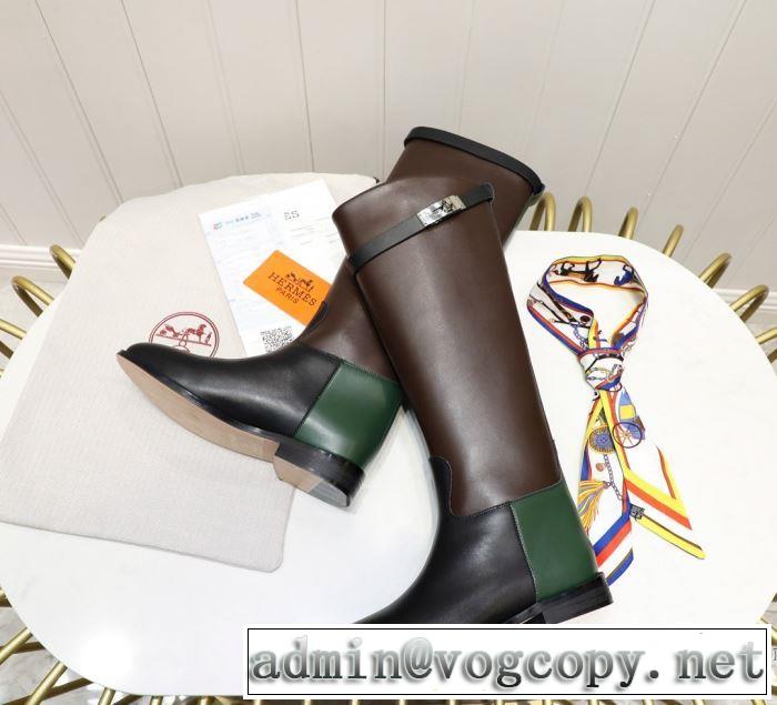今季トレンド新作はこれ レザーブーツ 秋冬に大注目のカラー エルメス HERMES 速報！2019年秋ファッショントレンド