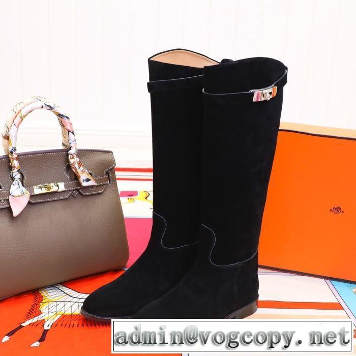 エルメス HERMES 秋冬もちろん主役級 レザーブーツ 2019秋のファッショントレンドはこれ 大人かわいい秋冬コーデを楽しみ
