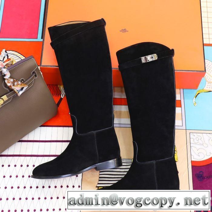 エルメス HERMES 秋冬もちろん主役級 レザーブーツ 2019秋のファッショントレンドはこれ 大人かわいい秋冬コーデを楽しみ
