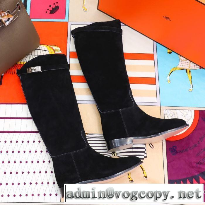 エルメス HERMES 秋冬もちろん主役級 レザーブーツ 2019秋のファッショントレンドはこれ 大人かわいい秋冬コーデを楽しみ