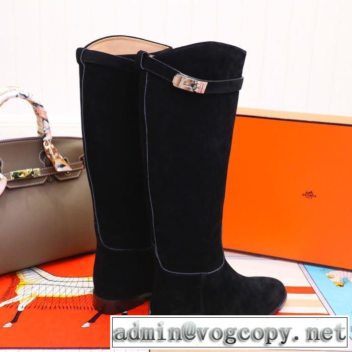 エルメス HERMES 秋冬もちろん主役級 レザーブーツ 2019秋のファッショントレンドはこれ 大人かわいい秋冬コーデを楽しみ