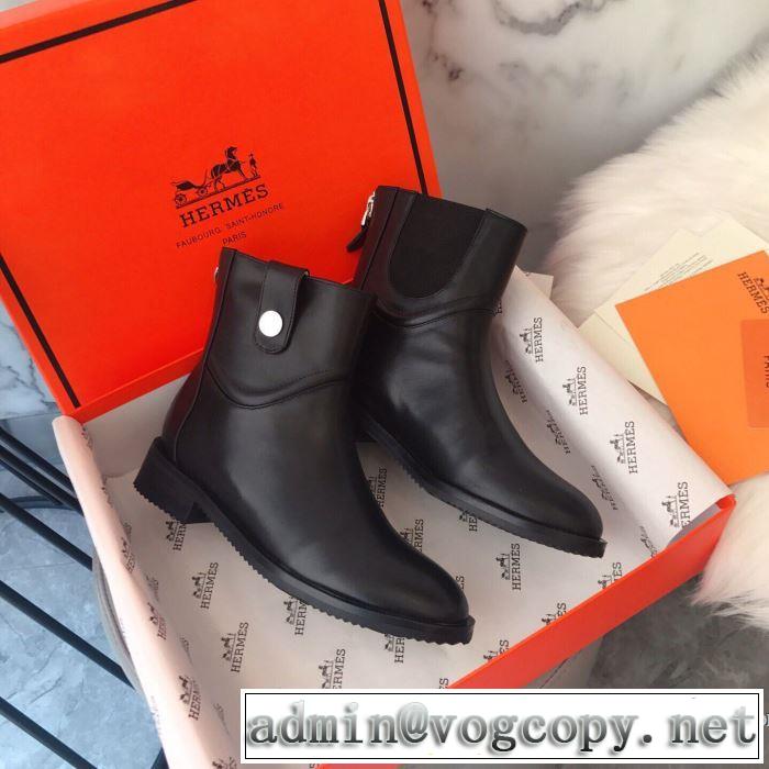 秋ファションのトレンド レザーブーツ エルメス 一番おしゃれ秋冬トレンド HERMES 2019秋に注目したい