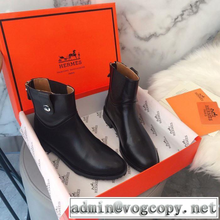 秋ファションのトレンド レザーブーツ エルメス 一番おしゃれ秋冬トレンド HERMES 2019秋に注目したい