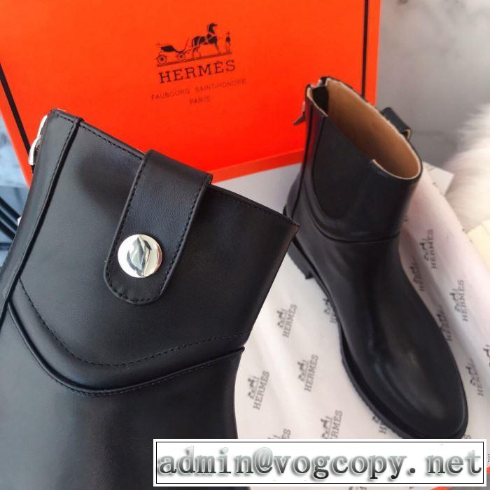 秋ファションのトレンド レザーブーツ エルメス 一番おしゃれ秋冬トレンド HERMES 2019秋に注目したい