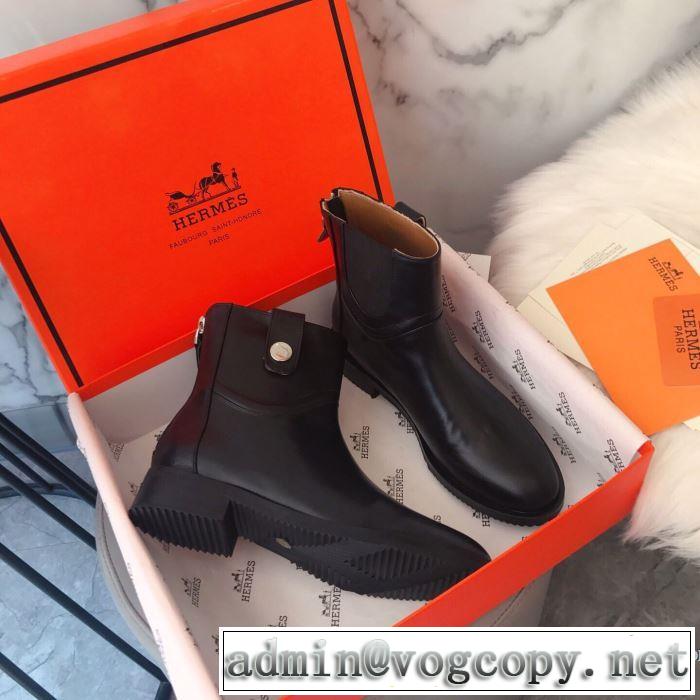 秋ファションのトレンド レザーブーツ エルメス 一番おしゃれ秋冬トレンド HERMES 2019秋に注目したい