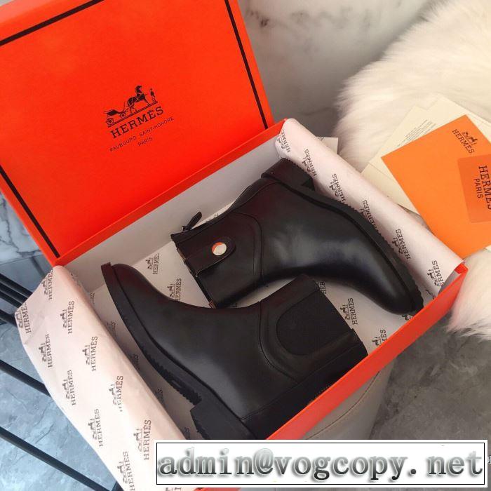 秋ファションのトレンド レザーブーツ エルメス 一番おしゃれ秋冬トレンド HERMES 2019秋に注目したい