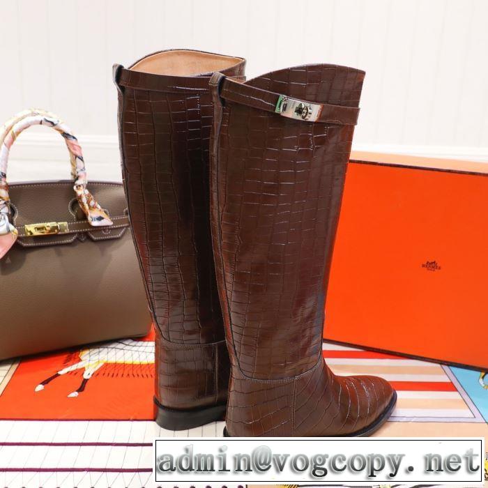 レザーブーツ 今シーズン注目のアイテム エルメス 秋こそ楽しめるアイテム HERMES 2019秋断然ブランド推し
