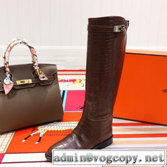 レザーブーツ 今シーズン注目のアイテム エルメス 秋こそ楽しめるアイテム HERMES 2019秋断然ブランド推し