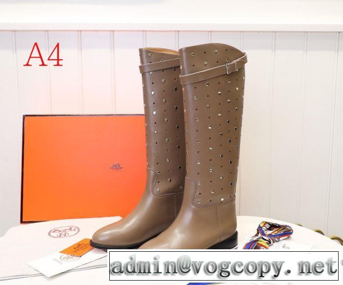 秋冬にお世話になる定番 多色可選 レザーブーツ 【最新】2019年秋冬のトレンド速報 エルメス HERMES 毎日はちょっとイイ秋冬新品