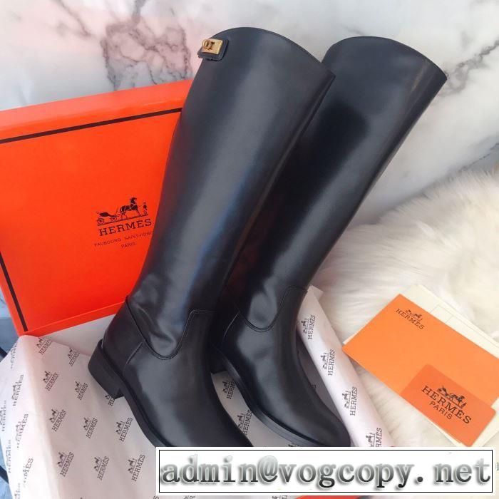 お洒落で秋冬注目トレンド レザーブーツ エルメス 【2019秋冬】の注目トレンド HERMES 更にトレンドが急上昇中