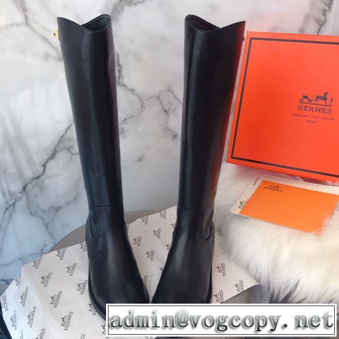 お洒落で秋冬注目トレンド レザーブーツ エルメス 【2019秋冬】の注目トレンド HERMES 更にトレンドが急上昇中
