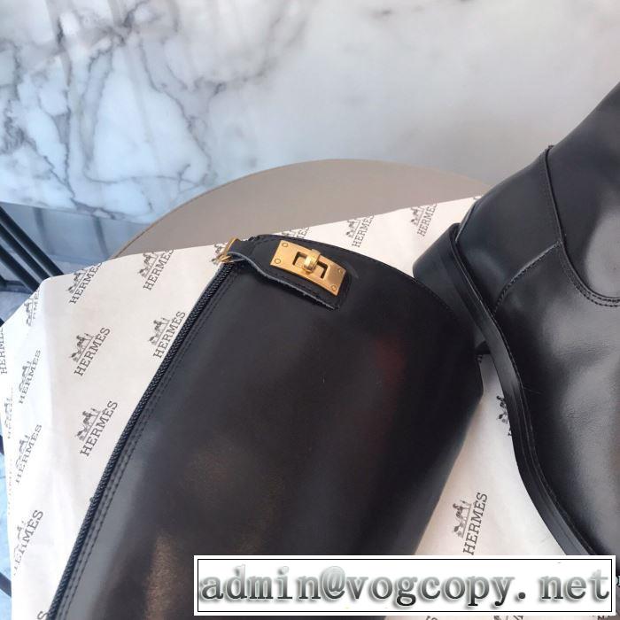 お洒落で秋冬注目トレンド レザーブーツ エルメス 【2019秋冬】の注目トレンド HERMES 更にトレンドが急上昇中