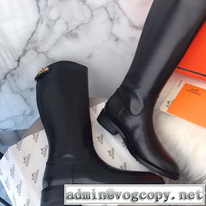 お洒落で秋冬注目トレンド レザーブーツ エルメス 【2019秋冬】の注目トレンド HERMES 更にトレンドが急上昇中