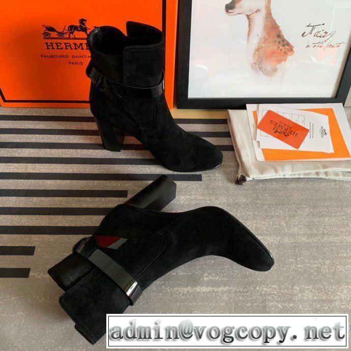 エルメス 多色可選 今季トレンド抜け感新品 HERMES オシャレスタイルが今年流 レザーブーツ  2019-20秋冬取り入れやすい