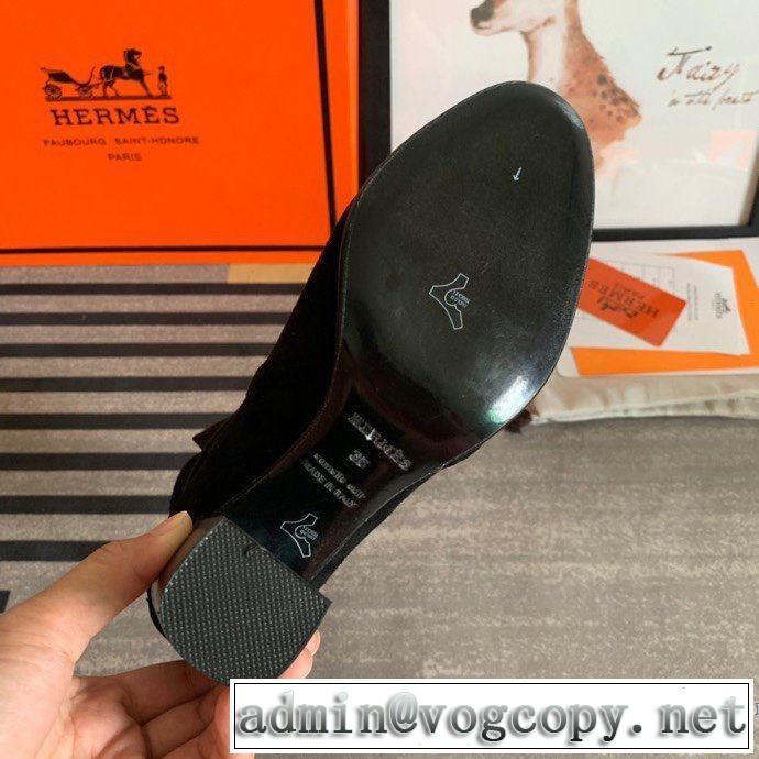 エルメス 多色可選 今季トレンド抜け感新品 HERMES オシャレスタイルが今年流 レザーブーツ  2019-20秋冬取り入れやすい