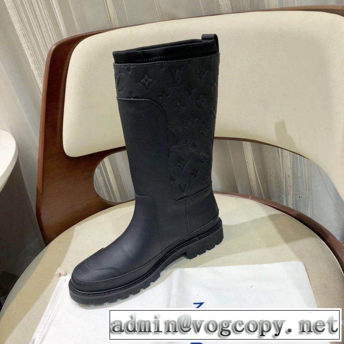3色可選 ルイ ヴィトン 機能性が良くブランド新品 LOUIS VUITTON 使いやすさのトレンド レザーブーツ 2019-2020秋冬のファッション