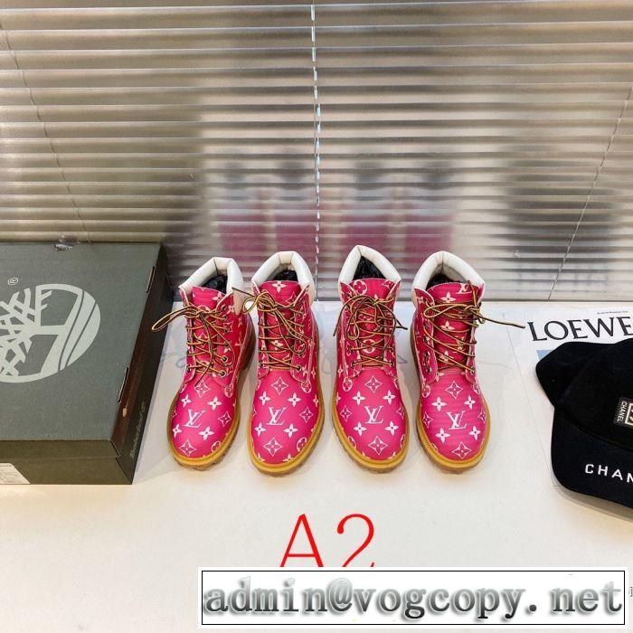 速報！2019年秋ファッショントレンド 多色可選 ルイ ヴィトン LOUIS VUITTON 秋冬もちろん主役級 レザーブーツ 大人かわいい秋冬コーデを楽しみ