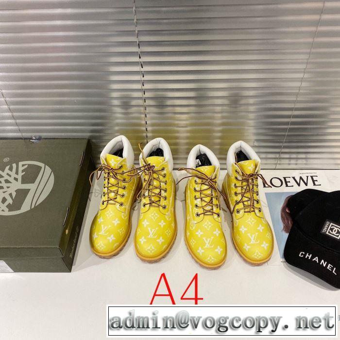 速報！2019年秋ファッショントレンド 多色可選 ルイ ヴィトン LOUIS VUITTON 秋冬もちろん主役級 レザーブーツ 大人かわいい秋冬コーデを楽しみ