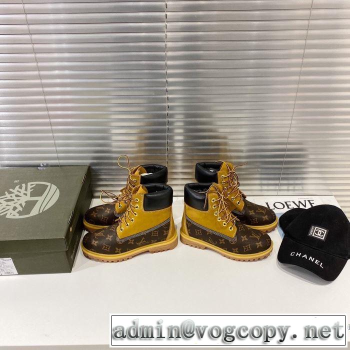 速報！2019年秋ファッショントレンド 多色可選 ルイ ヴィトン LOUIS VUITTON 秋冬もちろん主役級 レザーブーツ 大人かわいい秋冬コーデを楽しみ