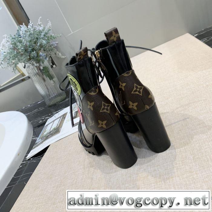 ルイ ヴィトン秋こそ楽しめるアイテム 3色可選  LOUIS VUITTON 今年らしいおすすめ新品 レザーブーツ 2019秋断然ブランド推し