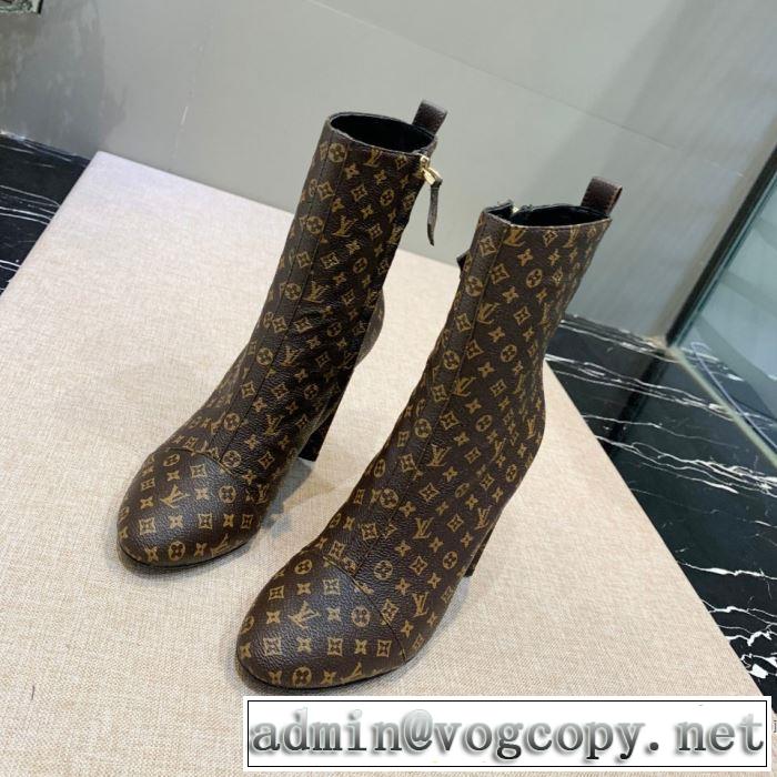 3色可選 今年の秋冬のトレンド激安セール ルイ ヴィトン LOUIS VUITTON 2019-2020秋冬流行色紹介 レザーブーツ 最新秋冬トレンドをチェック