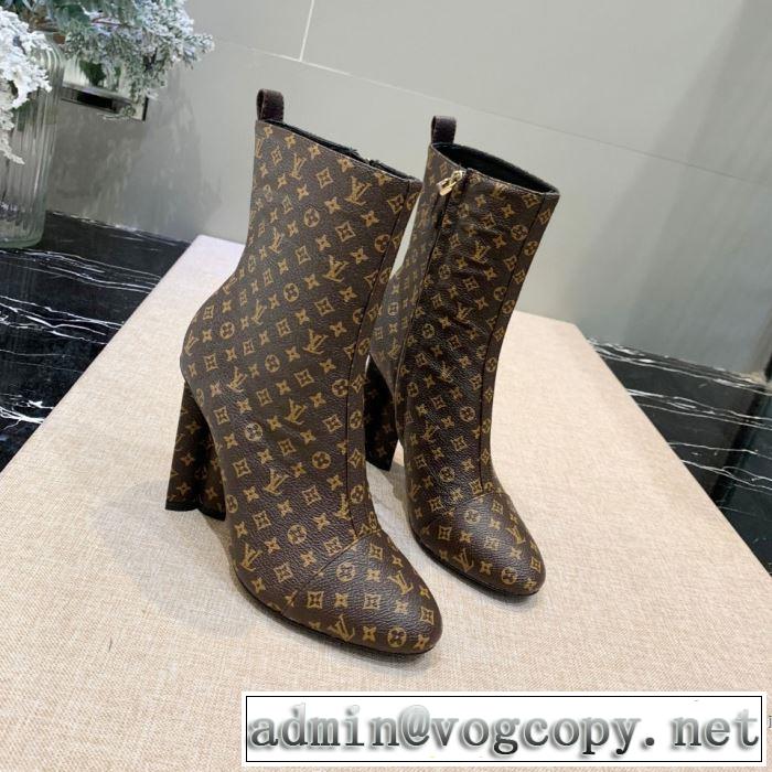 3色可選 今年の秋冬のトレンド激安セール ルイ ヴィトン LOUIS VUITTON 2019-2020秋冬流行色紹介 レザーブーツ 最新秋冬トレンドをチェック
