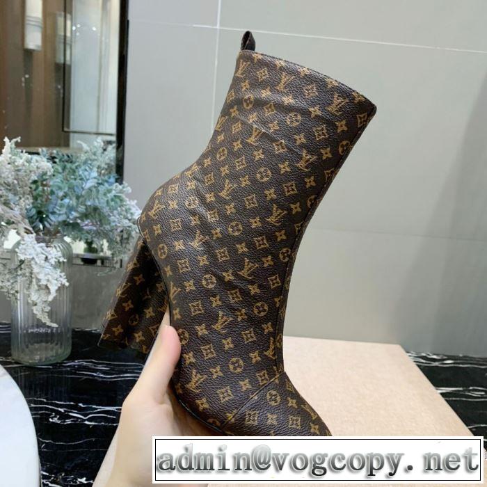 3色可選 今年の秋冬のトレンド激安セール ルイ ヴィトン LOUIS VUITTON 2019-2020秋冬流行色紹介 レザーブーツ 最新秋冬トレンドをチェック
