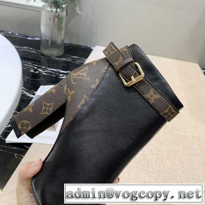 ルイ ヴィトンさわやかに新品おすすめ 多色可選 LOUIS VUITTON2019秋冬トレンドアイテム  レザーブーツ 今年注目な新品セール