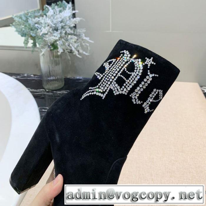 レザーブーツ多色可選  今年らしい新しい人気色 フィリッププレイン 秋トレンドの新定番 PHILIPP PLEIN 【2019秋冬】今きてる最先端ブランド