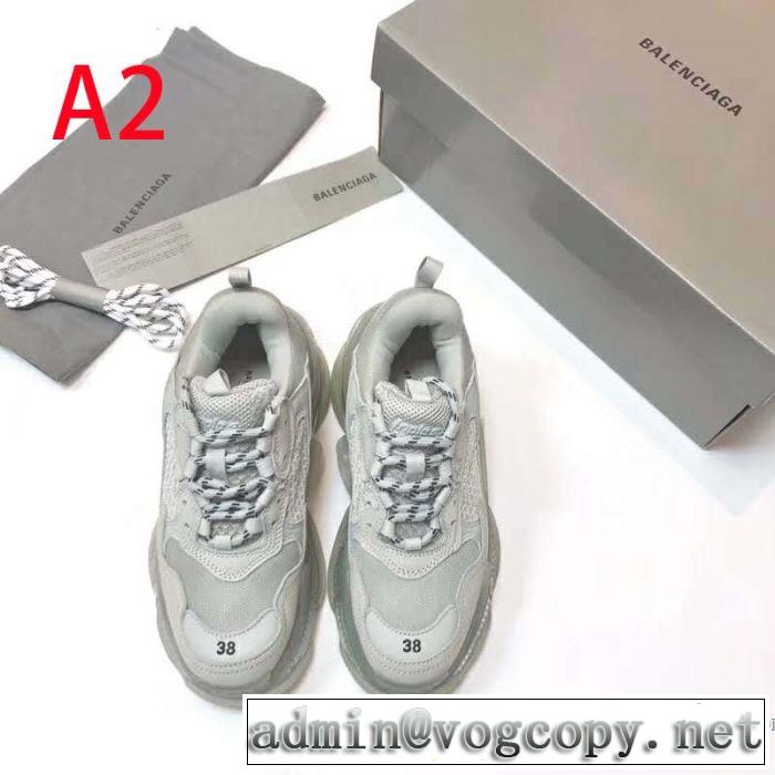 今から夏まで活躍する 2019春夏のトレンド新商品 バレンシアガ BALENCIAGA ランニングシューズ 4色可選