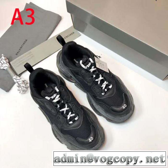 今から夏まで活躍する 2019春夏のトレンド新商品 バレンシアガ BALENCIAGA ランニングシューズ 4色可選
