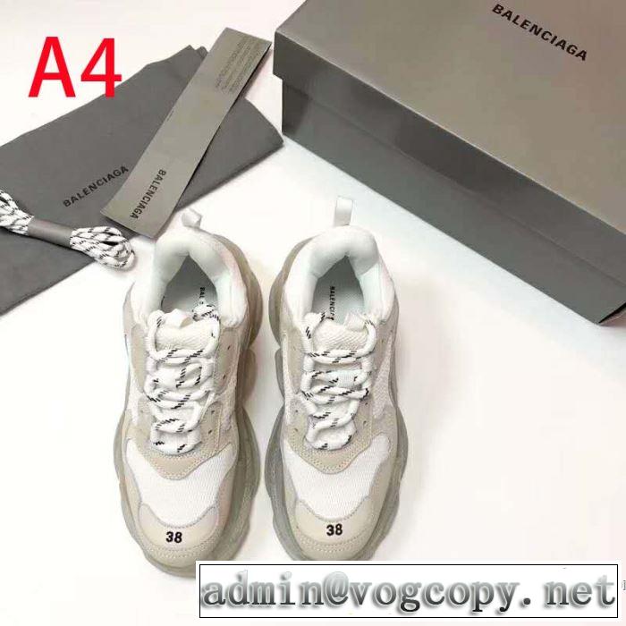 今から夏まで活躍する 2019春夏のトレンド新商品 バレンシアガ BALENCIAGA ランニングシューズ 4色可選