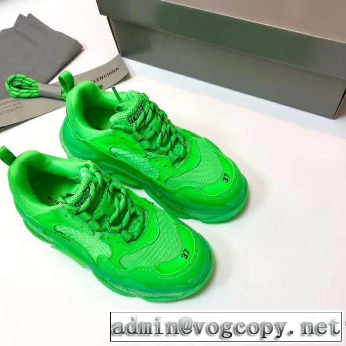 今から夏まで活躍する 2019春夏のトレンド新商品 バレンシアガ BALENCIAGA ランニングシューズ 4色可選