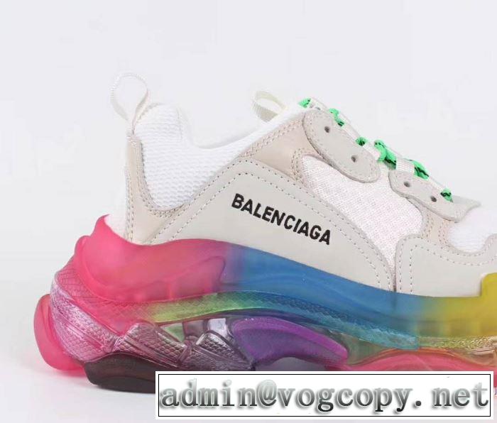 4色可選 ランニングシューズ  大人カジュアル夏ファッション2019 魅力的なカラー使い バレンシアガ BALENCIAGA